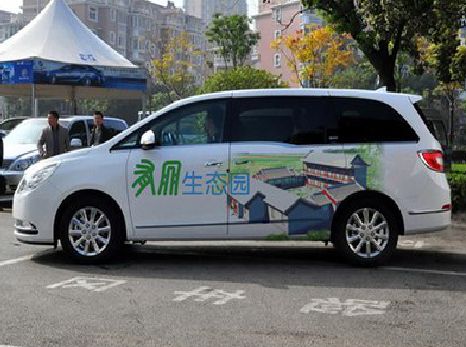 兰溪户外车贴喷绘如何保持效果?